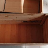 Cassettone contenitore in legno