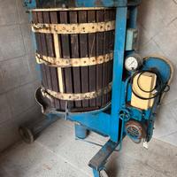 Torchio Elettro/idraulico per Vino Professionale