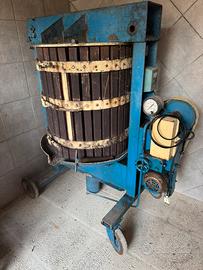 Torchio Elettro/idraulico per Vino Professionale