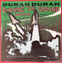 Duran Duran - Burning the ground, vinile vintage