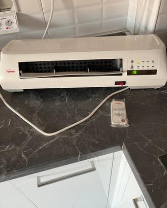 Scaldino elettrico a parete con telecomando