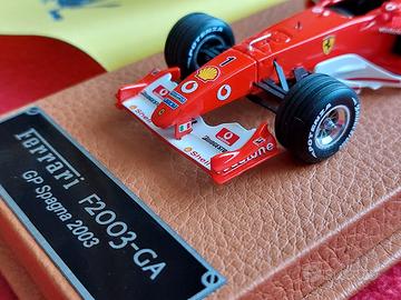 F2003-GA Michael Schumacher Ferrari Idea BBR 1:43