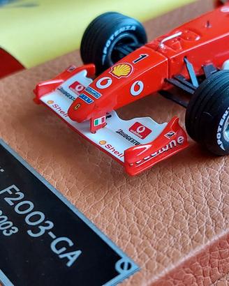F2003-GA Michael Schumacher Ferrari Idea BBR 1:43