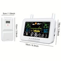 Stazione meteorologica temperatura igrometro lcd