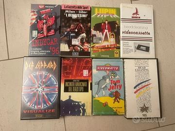 LOTTO VHS DEF LEPPARD - ZANARDI - TOM & JERRY - LU