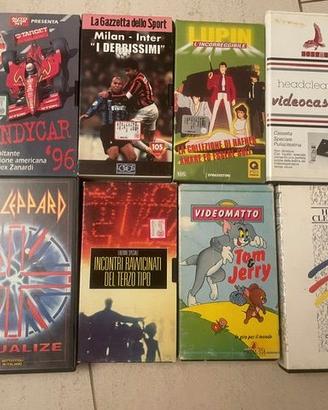 LOTTO VHS DEF LEPPARD - ZANARDI - TOM & JERRY - LU
