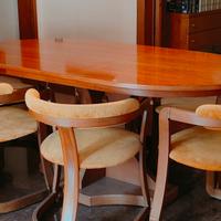 tavolo ovale  anni 70