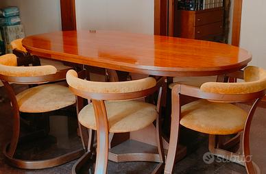 tavolo ovale  anni 70