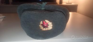 Colbacco originale armata rossa 1989 con stemma