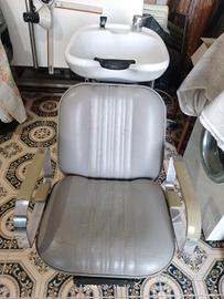 DUE POLTRONE PARRUCCHIERE PIÙ LAVATESTA 