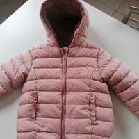 piumino bimba rosa