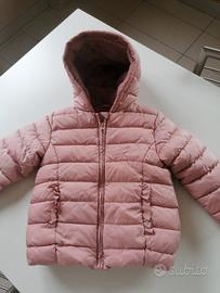 piumino bimba rosa