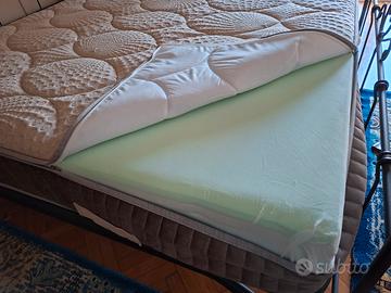 MATERASSO 1600 MOLLE INDIPENDENTI E MEMORY H28