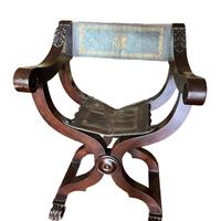 Sedia Savonarola antica