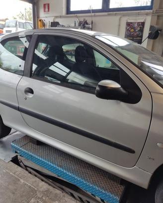 Porta anteriore dx nuda PEUGEOT 206 del 2003