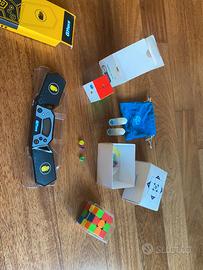 Collezione Cubi Rubik + Timer professionale + Lube