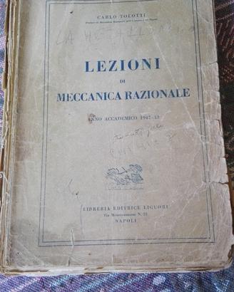 Lezioni di Meccanica Razionale Carlo Tolotti