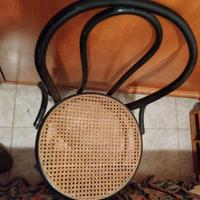 Sedia in legno curvato in stile Thonet