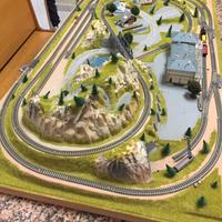 Plastico trenino scala n