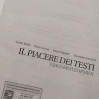 il piacere dei Testi. Giacomo Leopardi.