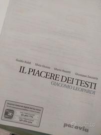 il piacere dei Testi. Giacomo Leopardi.