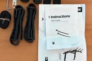 Porta bicicletta per auto