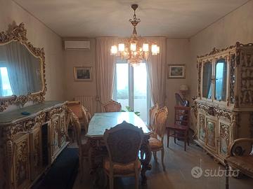 Sala da pranzo stile barocco siciliano anni 70/80