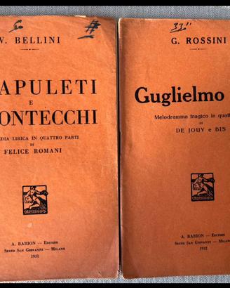 Libretti d’opera storici