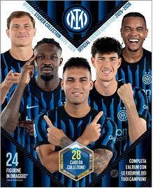 STICKER Album INTER 2025/2026 + SET COMPLETO 216 f