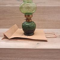 Lampada ad olio vintage antiquariato