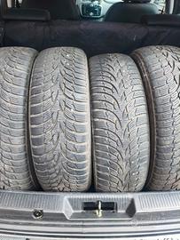 4 gomme invernali+ruota di scorta per grande punto