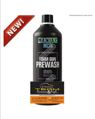 New Maniac Line By Ma*Fra - Foam Gun Prewash