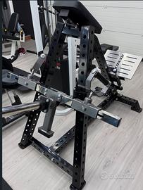 T bar con maniglie regolabili e pedana regolabile