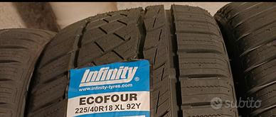 4 gomme nuove . 225/40 R 18 