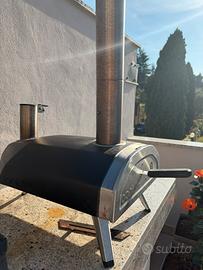 Forno pizza ooni a pellet