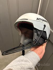 Casco atomic + mentoniera