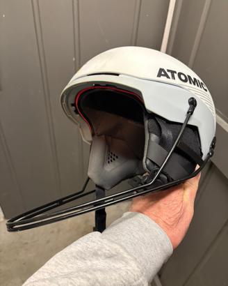 Casco atomic + mentoniera