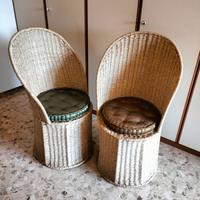 Poltrone stile etnico da interno/giardino/veranda