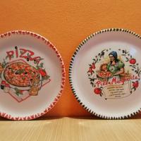 Piatti per Pizza in porcellana n. 2 pezzi