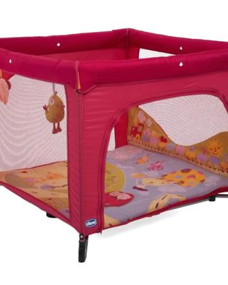 box chicco-open rosso + materasso spugna inomaggio