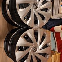 cerchi+ borchie volkswagen 