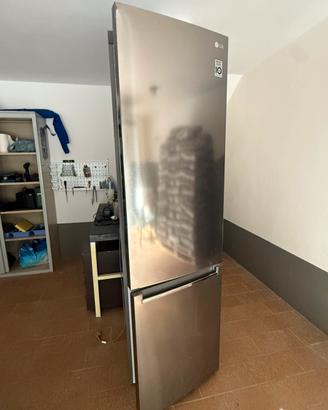 Frigo LG combinato no Frost 384L- classe E-Inox