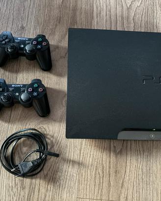 Sony PS3 slim 120gb c/ joypad e giochi