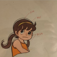 Jeeg robot d'acciaio disegni + cels originali