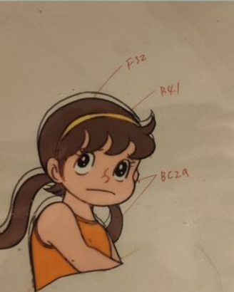 Jeeg robot d'acciaio disegni + cels originali