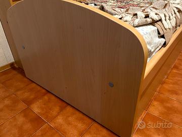 LETTO SINGOLO CON SECONDO ESTRAIBILE