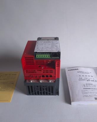 Inverter Toshiba VF-nC3 2.2kW NOS non testato