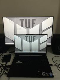 Setup Gaming Asus Tuf F15 i7 12th gen+RTX3050