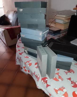 lotto di 18 custodie per nastri Betamax,Betacam