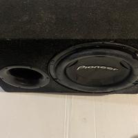 Subwoofer pioneer auto